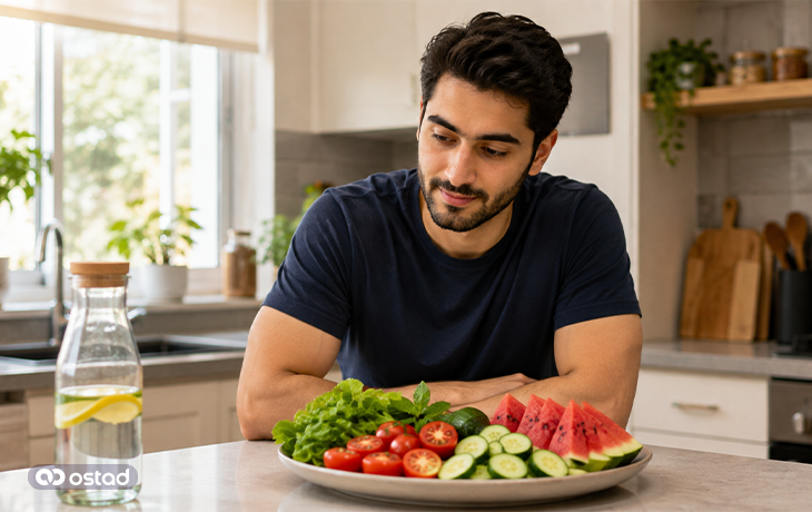 افزایش مصرف میوه و سبزیجات