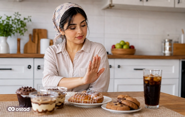 پرهیز از قند افزوده در رژیم لاغری