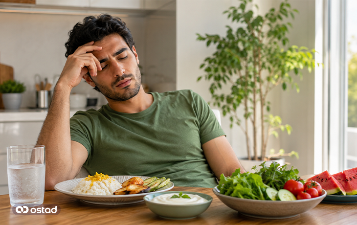 رژیم غذایی هنگام موج گرما