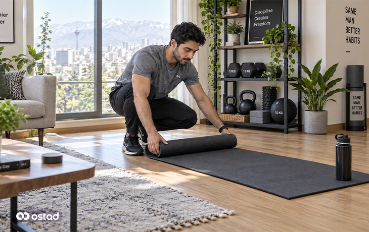 محیط را برای ورزش کردن آماده کنید