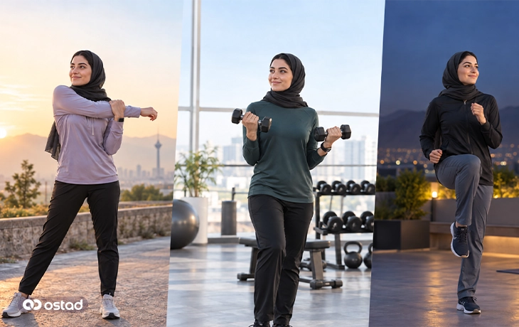 بهترین زمان ورزش