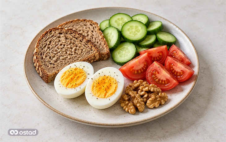 صبحانه در رژیم اسکندی سنس