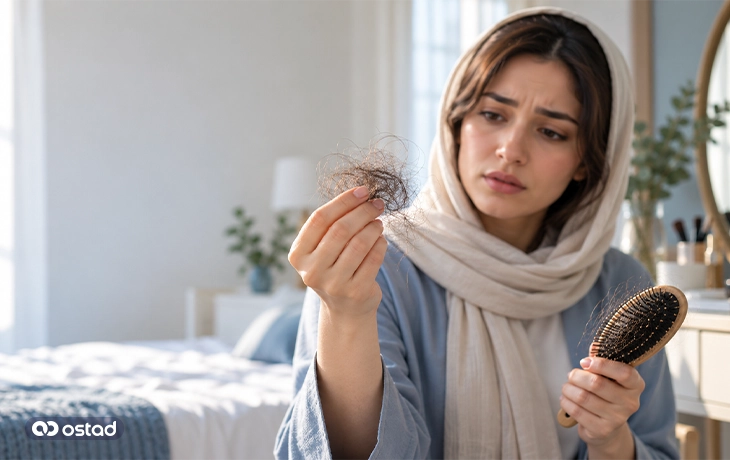 جلوگیری از ریزش مو در رژیم غذایی